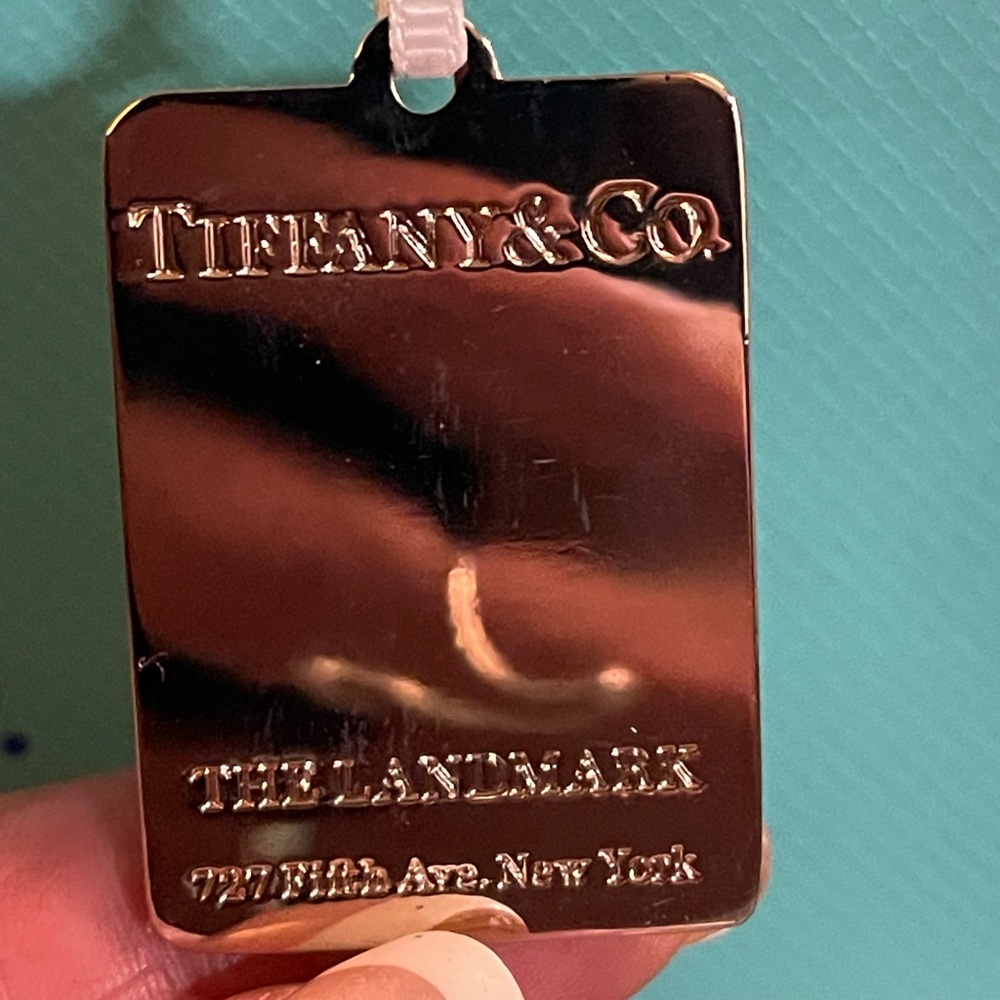 Tiffany & Co. Landmark 727 NYC Charm & Shopping Tote Limited Edition Rare